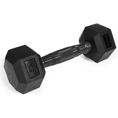 ZIPRO Pogumovaná činka HEX pro silový trénink 2,5 kg