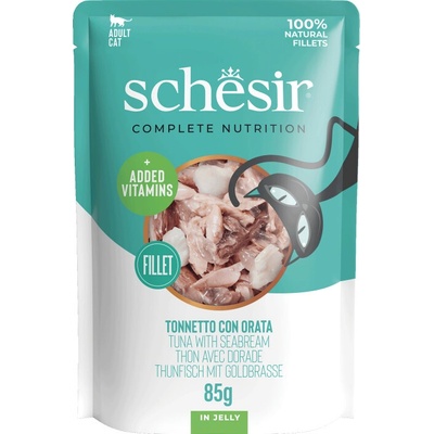 Schesir Jelly Cat Tuniak s pražmou 85g