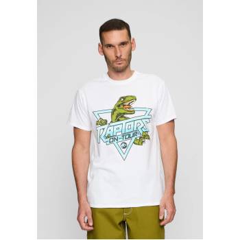 MERCHCODE Тениска Jurassic Park Raptors Tee white XXLUB-MC837-00220 - , размер XS