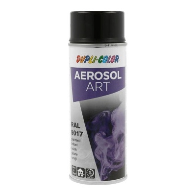 Dupli-color Aerosol Art RAL 9017 dopravní černá 400 ml lesklý