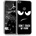 kwmobile Прозрачен калъф с дизайн don't touch my phone за Huawei P9 Lite 2017 - бял