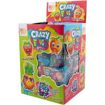 Sweet´n Fun Crazy Fruit Jelly 60 x 16 g
