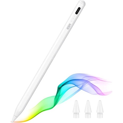ESR Професионална писалка за iPad - ESR iPad Active Stylus Pencil With Tips (бял) (6C00107)