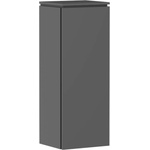 Hansgrohe Xilesa E - Страничен шкаф, 40x107x35 см, 1 врата, дясно отваряне, матово сиво 54284760 (54284760)