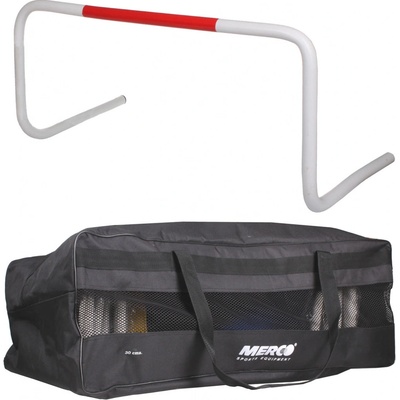 Merco Quick Return atletická PVC překážka 20 cm 6 ks včetně tašky – Zboží Dáma