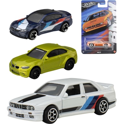 Mattel HOT WHEELS Auto angličák Silver Series 5 druhů kov 1:64