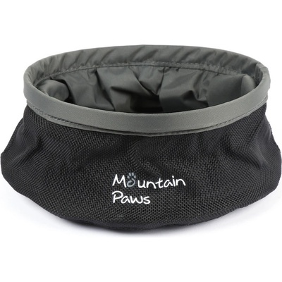 Mountain Paws Collapsible Dog Water Bowl Цвят: черен