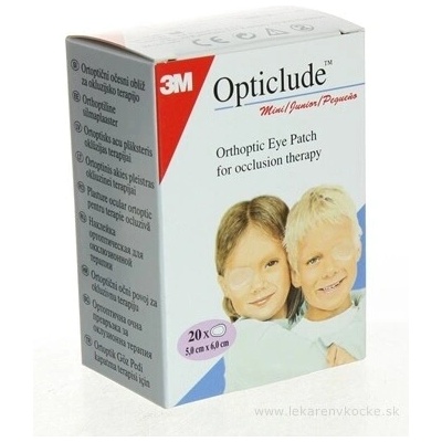 3M Opticlude Standard Mini Oční náplast 20 ks