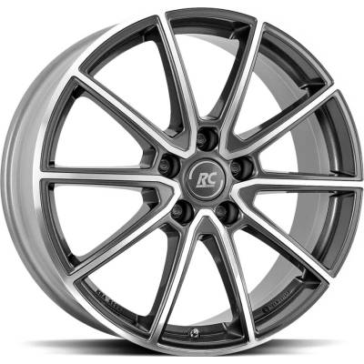 BROCK RC32 8x19 5x112 ET46 titan polished