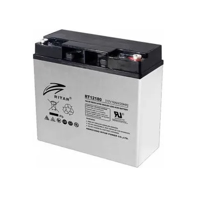 Ritar power Оловна батерия RITAR RT12180, AGM, 12 V / 18 Ah, 181 / 76 / 167 mm, F13 (M5), RITAR-RT12180