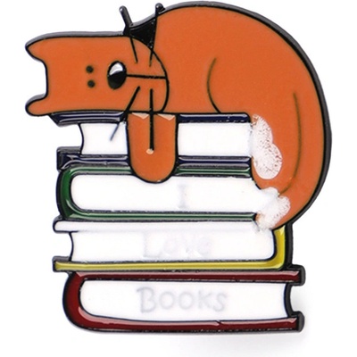 Stoklasa brož odznak kočka 4 béžová tm.