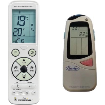 General Carrier tac290, tac490 - луксозно с подсветка дистанционно управление (tac290, tac490)