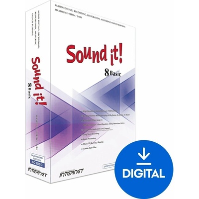 Internet Co. Sound it! 8 Basic (Win) (Digitálny produkt)