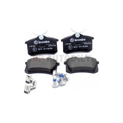 BREMBO sada brzdových destiček, kotoučová brzda P 85 020