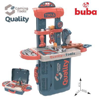Детски комплект инструменти Buba Tool Quality 008-972, Куфар (008-972)