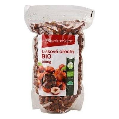Zdravý den Lieskové orechy BIO 1000 g