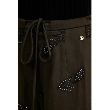 Pedro del Hierro Панталон Pedro del Hierro със стандартна кройка, с висока талия 7602518 (7602518)