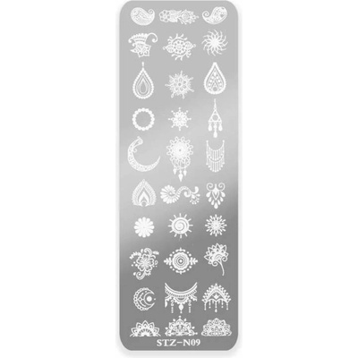 Starnails Razítkovací destička STZ-N09
