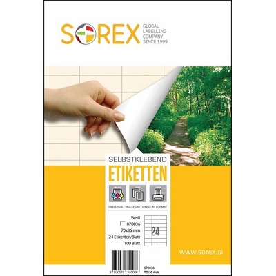 Print etikety 70x36mm biele
