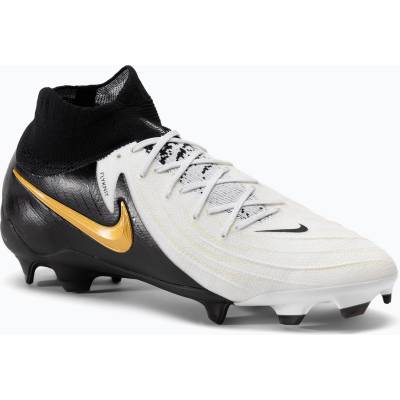 Nike Мъжки футболни обувки Nike Phantom Luna II Pro FG white/metallic gold coin/black