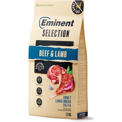 Eminent Selection Adult Large Breed Beef & Lamb 12 kg