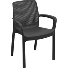 Progarden 1630 zahradní židle plast antracitová