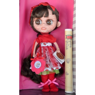 Berjuan The Biggers holčička Alyssa v červené tylové sukni The Biggers ALYSSA Falda Tul Rojo