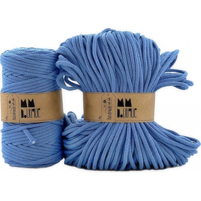 MMboutique bavlněná šňůra 6mm Azure blue Varianta návinu: Přadeno