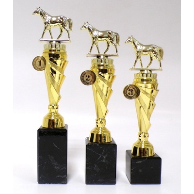 VIZINGR Kůň trofeje s pořadím 117-P046 33 cm