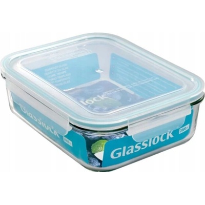 Glasslock Sklenená dóza obdĺžníková 2 l 23,1 x 18,2 x 23,1 cm