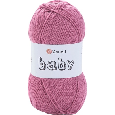 YARNART Baby 3017 Dusty Pink Плетива прежда (Baby 3017)