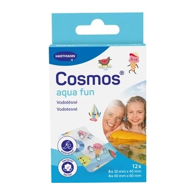 Hartmann Cosmos Aqua Fun vodotesná náplasť 12 ks