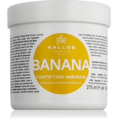 Kallos Kallos Banana Fortifying Hair Mask 275 ml