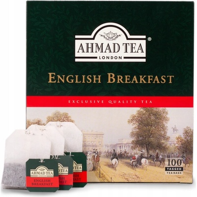 Ahmad Tea English Breakfast 100 vrecúšok