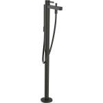 Hansgrohe Finoris - Смесител за вана за вграждане в пода, с аксесоари, матиран черен хром 76445340 (76445340)