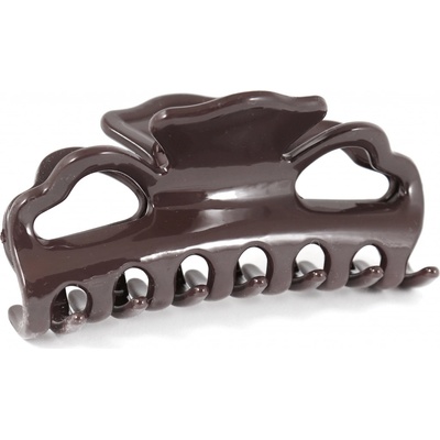 Skřipec na vlasy Barva: tmavě hnědá – Zboží Dáma