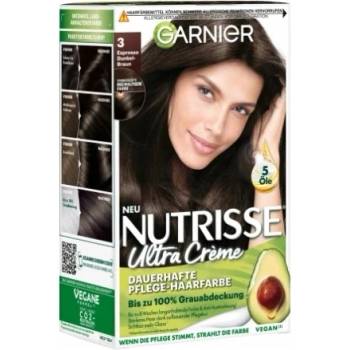Garnier Nutrisse krémová barva na vlasy 30 Espresso tmavohnědá