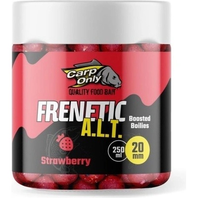 Carp Only Dipované Boilies Frenetic A.L.T. 24 mm 250 ml Jahoda