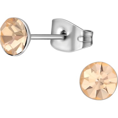 Mabell dámské náušnice z chirurgické oceli TEAMA CZ221A4S6682-LIGHTPEACHC45