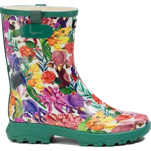 Aigle Дамски гумени ботуши Aigle Women's Alya Print Wellington boots - Gardeny Pr - размер 40 (EU) (131-0214-0215)