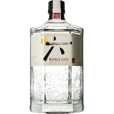 Roku Japanese Craft Gin 6 43% 0,7 l ( čistá fľaša )
