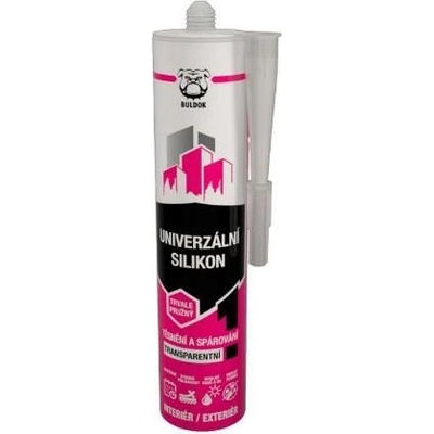 Buldok Univerzální silikon 280 ml transparentní