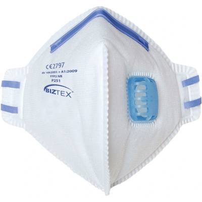 Portwest Respirátor P251 FFP2, skládací s výdechovým ventilkem POR-P251WHR Bílá
