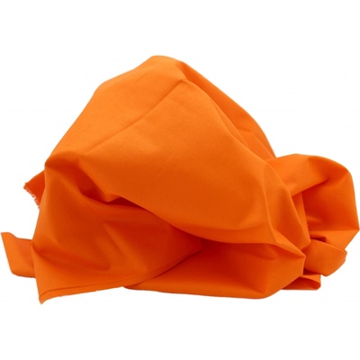 BAVLNĚNÉ PLÁTNO - JEDNOBAREVNÉ - RŮZNÉ BARVY - ŠÍŘE 150CM Jednobarevné šíře 150cm: 004 Oranžová - pomerančová