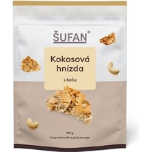 Šufan Kokosová hnízda s kešu 170 g