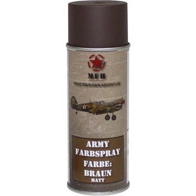 Farba vojenská v spreji ARMY MFH 27375G - hnedá