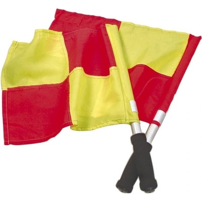 Vlajky pre rozhodcov Select LINESMAN´S FLAG CLASSIC žltá,červená,čierna