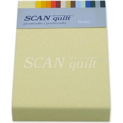 Scanquilt froté plachta banánová 90x200