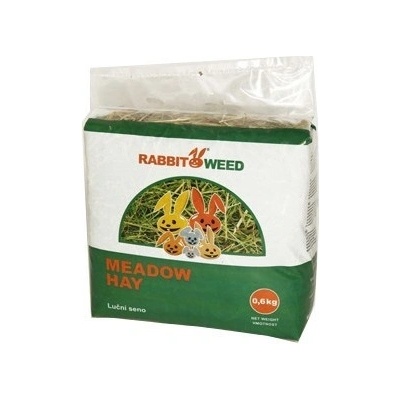 RabbitWeed Seno lúčna 0,6 kg 1,9 l