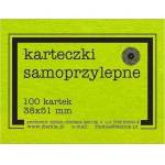 Ziemia Obiecana Adhesive Notes Fluo 38x51mm 100K green